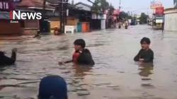 Update Banjir Makassar, Kelurahan Antang Ketinggian Air Capai Dada Orang Dewasa