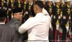 Payungi Presiden Prabowo Paspampres ini Ditegur Mayor Teddy  saat Sambut  Presiden Turki Erdogan