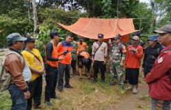 BPBD Way Kanan Bersama Tim Gabungan Hentikan Pencarian Anak yang Diduga Hanyut di Way Umpu Banjit