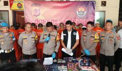 Polres Ciamis Ungkap 18 Kasus Narkoba, 26 Tersangka Diamankan