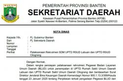 Tanggapi Bocornya Nota Dinas Rekrutmen RSUD, Masyarakat Cilograng: Ayo Kita Bersaing Secara Bersih!