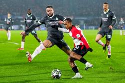 Hasil Liga Champions: Feyenoord Gasak AC Milan, Bayern Munchen Hajar Celtic