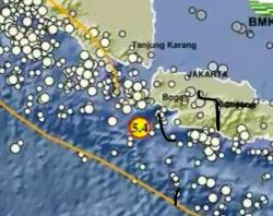 UPDATE BMKG: Gempa Magnitudo 5.4 Guncang Muara Binuangeun, Warga Diminta Waspada