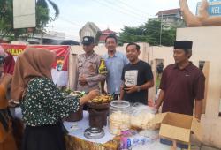 Polsek Jati Agung Gelar Jumat Berkah, Perkuat Silaturahmi dengan Masyarakat  Lampung Selatan, – Pols