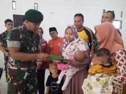 Yon Armed 9/ Pasopati dan Disdukcapil Purwakarta Gelar Bakti Sosial Pembuatan Akta Kelahiran Gratis