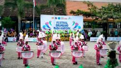 Semarak Lomba Drum Band TK, Tampilkan Aksi Memukau Mayoret, Paramananda, dan Color Guard