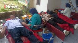 PWI Gowa Gandeng Milenial Peduli Sulsel Gelar Donor Darah Massal