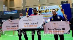 Kontingen Dojo MKC Tegal Juara Umum Bahari Cup Jawa Tengah Open Karate Championship 2025