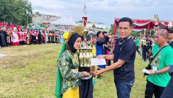 Sergai Open Marching Band 2025 Berakhir Meriah, Fazansu Corps Raih Piala Bergilir Bupati