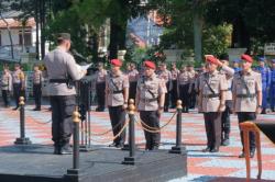 Polres Subang Gelar Sertijab Kasat Reskrim dan Kasat Narkoba