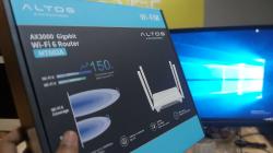 Altos AX3000: Router WiFi 6 Dual Band dengan Kecepatan 3Gbps, Cocok Dilokasi Sulit Jaringan Internet