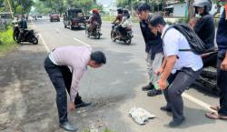 Diduga Mengantuk, Pemotor Asal Madura Oleng Tabrak Siswa SD di Pasuruan