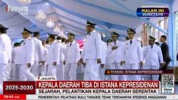 481 Kepala Daerah dan Wakilnya Kirab dari Monas ke Istana