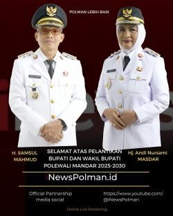 Seluruh Tim iNewsPolman.id Berikan Ucapan Selamat Atas Pelantikan Bupati dan Wakil Bupati Polman