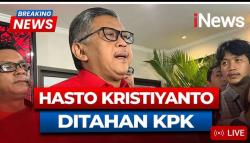 7 Jam Diperiksa Sekjen PDIP  Hasto Kristiyanto Resmi Ditahan KPK