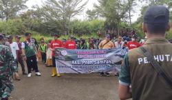 Hari Sampah Nasional: DPRKPLH Ciamis Bersihkan Bendungan Leuwi Keris