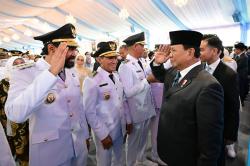 Presiden Prabowo Subianto Lantik 961 Kepala Daerah Serentak Di Istana