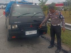 Sopir Pikap Pembawa Durian Nekat Lawan Arus di Tol Pekanbaru Dumai, Ini Penyebabnya