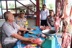 Kapolres Abdya Pastikan Ketersedian Stok Bahan Pokok Jelang Ramadan 1447 Hijriah