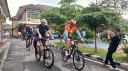 Cara Polres Tasikmalaya Kota Pererat Silaturahmi dengan Forkopimda Melalui Fun Bike