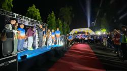 Pelantikan Pengurus PWI Tuban Dikemas Meriah Bersama  Colorful Night Run