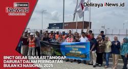 BNCT Gelar Simulasi Tanggap Darurat dalam Peringatan Bulan K3 Nasional 2025