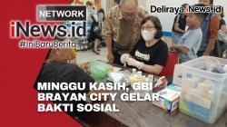 Minggu Kasih, GBI Brayan City Gelar Bakti Sosial