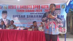 Reses di Medan Tuntungan, Binsar Simarmata Terima Keluhan Warga soal Kemacetan dan Bantuan KIP 