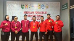 Kejuaraan Nasional IPSI Sumsel Cup II Tahun 2025, Tim Pencak Silat Polda Sumsel Raih Juara Favorit