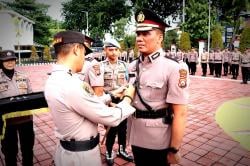 Serah Terima Jabatan di Polres Gresik, Ini Nama-Nama Pejabat yang Bergeser