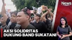 Aksi Solidaritas Dukung Band Sukatani, Lagu Bayar Bayar Bayar Kembali Menggema