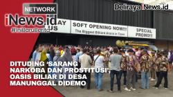 Jelang Puasa, Oasis Biliar di Desa Manunggal Didemo Dituding Sarang Narkoba dan Prostitusi