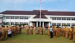 Sambil Bercanda, Dicky Candra Sampaikan Pesan Penting ke ASN Kota Tasikmalaya saat Apel Perdananya