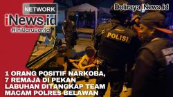 1 Orang Positif Narkoba, 7 Remaja di Pekan Labuhan Ditangkap Team Macam Polres Belawan