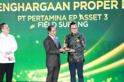 Pertamina EP Subang Field Raih Proper Emas dari Kementerian Lingkungan Hidup