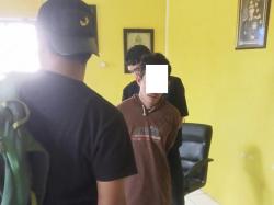 Warga Amankan Terduga pelaku Curanmor, Personil Gabungan Polres Polman Gerak Cepat Ke TKP