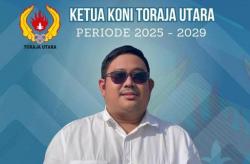 dr Budhi Karoma Terpilih sebagai Ketua KONI Toraja Utara Periode 2025 - 2029