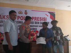 Bakti Sosial Polri Presisi: Polres Yahukimo Salurkan Bantuan untuk Organisasi Kepemudaan