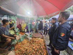 Pastikan Harga dan Stok Bahan Pokok di Palembang Jelang Ramadhan, Indagsi Polda Sumsel Sidak Pasar