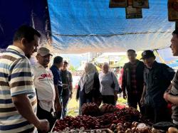 Tim Gabungan Awasi Harga Bahan Pokok di Pasar Mamuju Jelang Ramadan