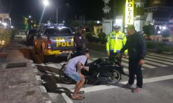 Antisipasi Geng Motor, Satlantas Polres Kobar Gelar Razia Motor