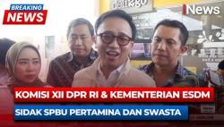 Komisi XII DPR RI Sidak SPBU Pertamina dan Shell 