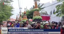 VIDEO – Rebutan Gunungan Kirab Budaya  Dugderan Masjid Agung Kendal