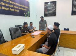 Sat Resnarkoba Polres Aceh Barat Limpahkan 3 tersangka Narkotika Ke JPU