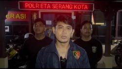 Tawuran Lewat Live Media Sosial Para Pelaku di Amankan Polresta Serang Kota