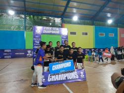 Kalahkan MTs N 1 Di Final, SMPN 2 Rakit Juara Student Futsal Championship