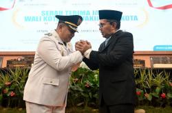 Sertijab Walikota Makassar, Munafri: Terima Kasih Pak Danny Atas Dedikasinya