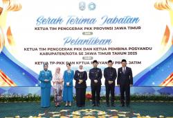 dr Evariani Resmi Dilantik Menjadi Ketua TP PKK Kota Probolinggo