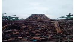 Angin Puting Beliung Terjang Grobogan, Satu Rumah Roboh dan Ratusan Rusak