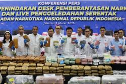 Menko Polhukam Sebut Sesuai Arahan Presiden Hancurkan Jaringan Narkotika Hingga ke Akarnya!